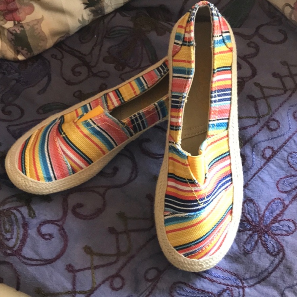 Like my blue ones!   Cloud 9 brand. Size 6 1/2